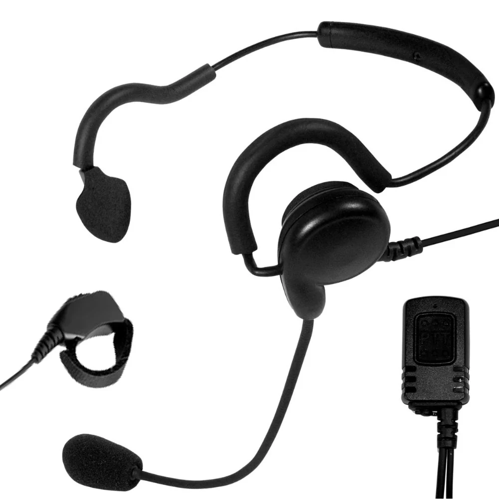 DRONECOMMS Headset with Ring PTT - Image 3