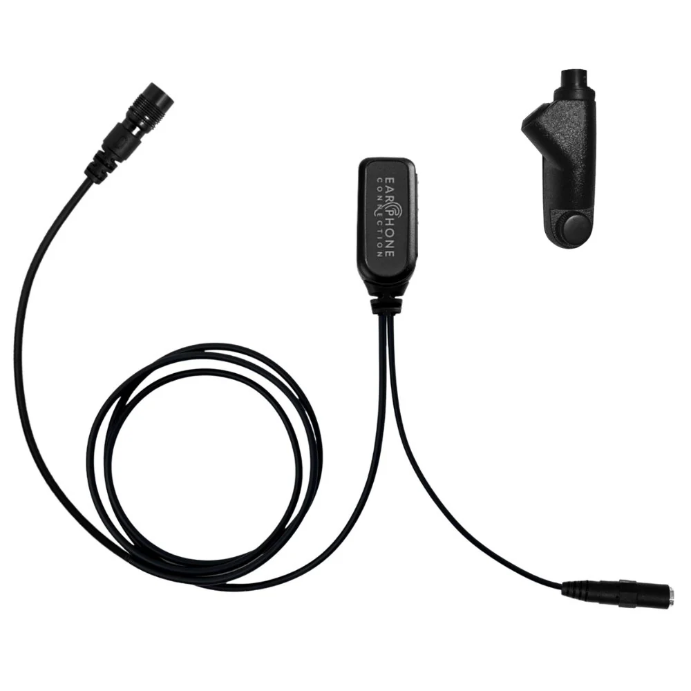 Hawk Lapel Mic, Tactical PTT, 3.5mm Earpiece Port - Image 10