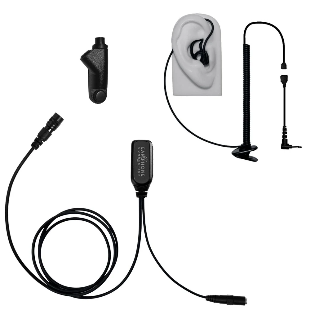 Hawk Lapel Mic, Tactical PTT, 3.5mm Earpiece Port - Image 11