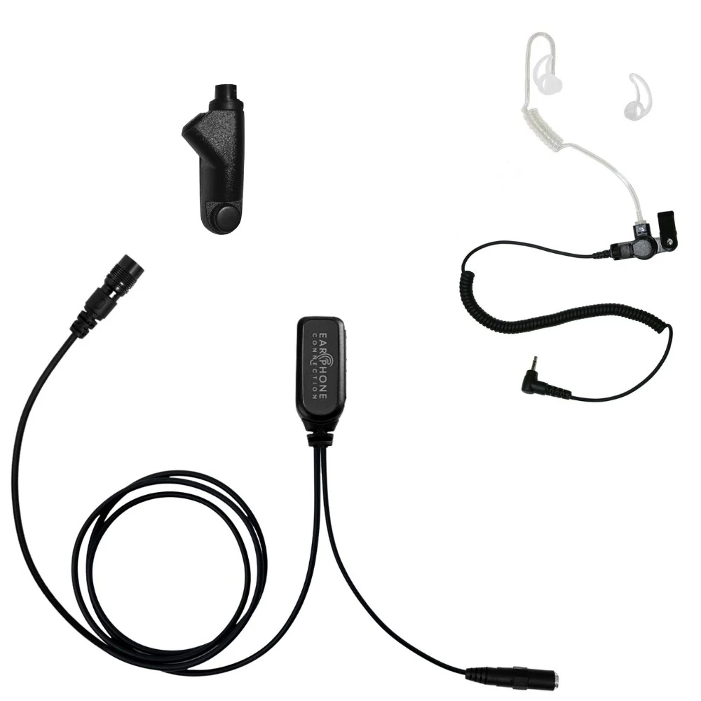 Hawk Lapel Mic, Tactical PTT, 3.5mm Earpiece Port - Image 12