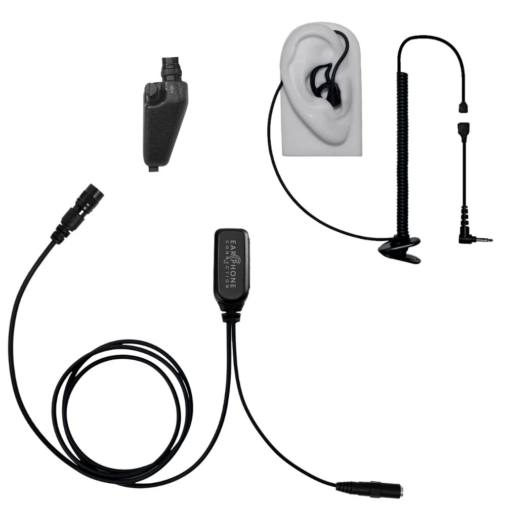 Hawk Lapel Mic, Tactical PTT, 3.5mm Earpiece Port - Image 20