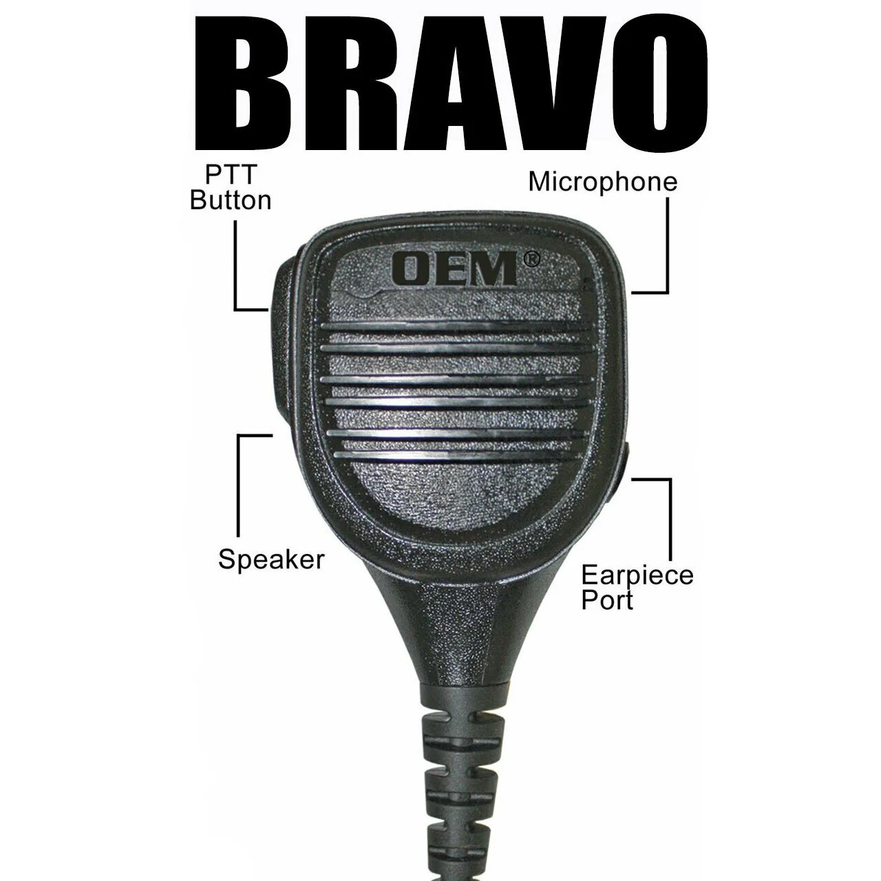 Klein Electronics BRAVO-K2 Speaker Mic, Kenwood NX and TK - Image 3