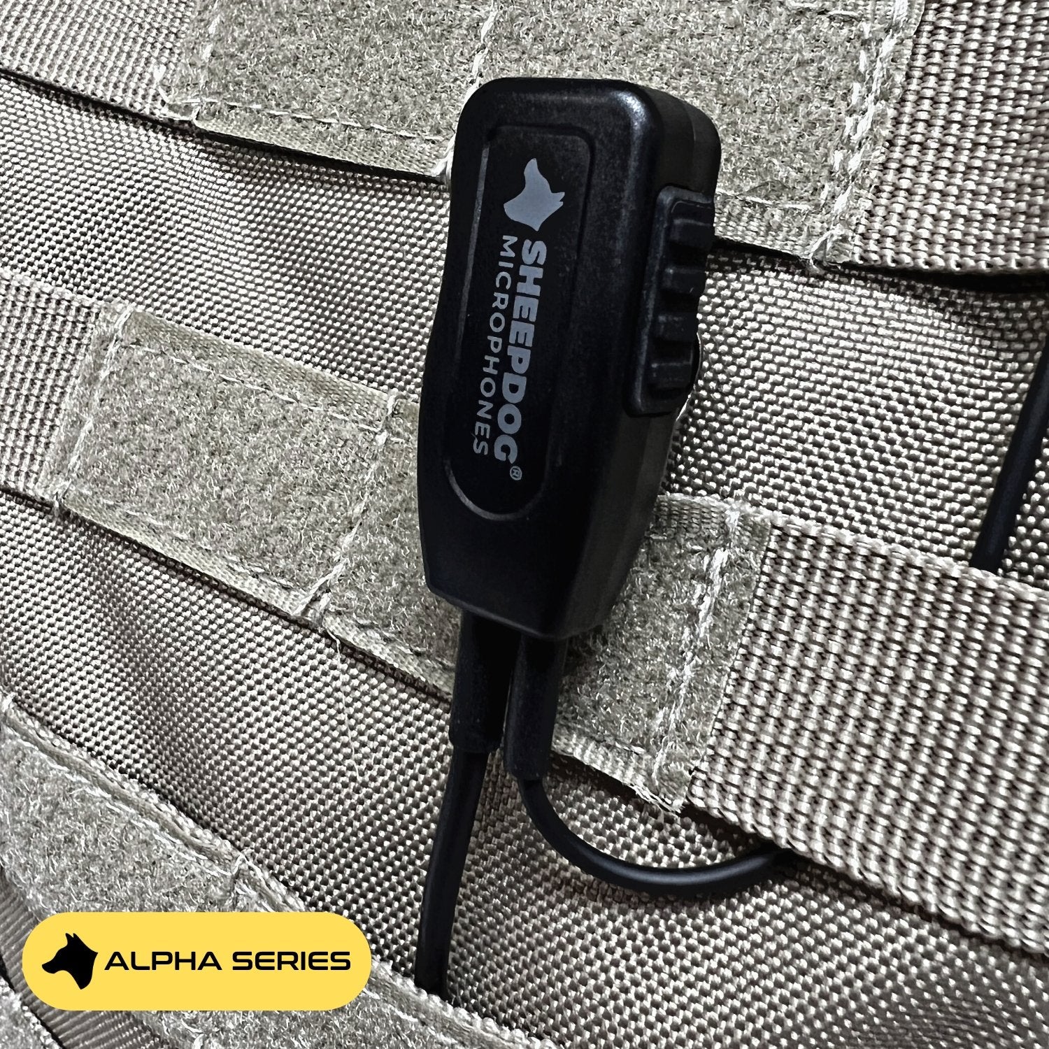 Sheepdog Alpha Lapel Microphone, Kenwood 2-Pin - Image 4