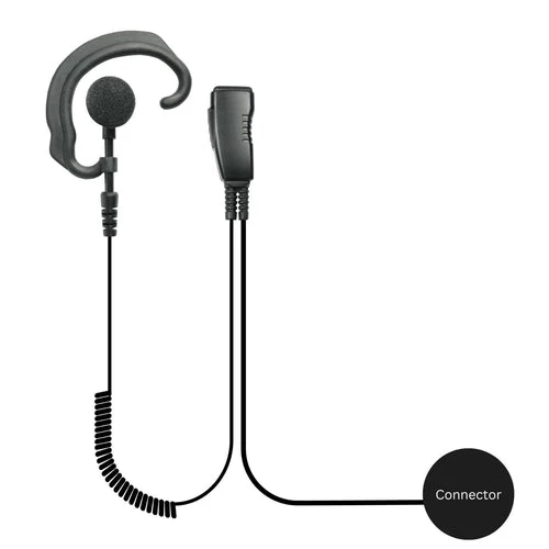 Sheepdog Earhook Earpiece Lapel Mic, Kenwood 2-Pin - Image 3