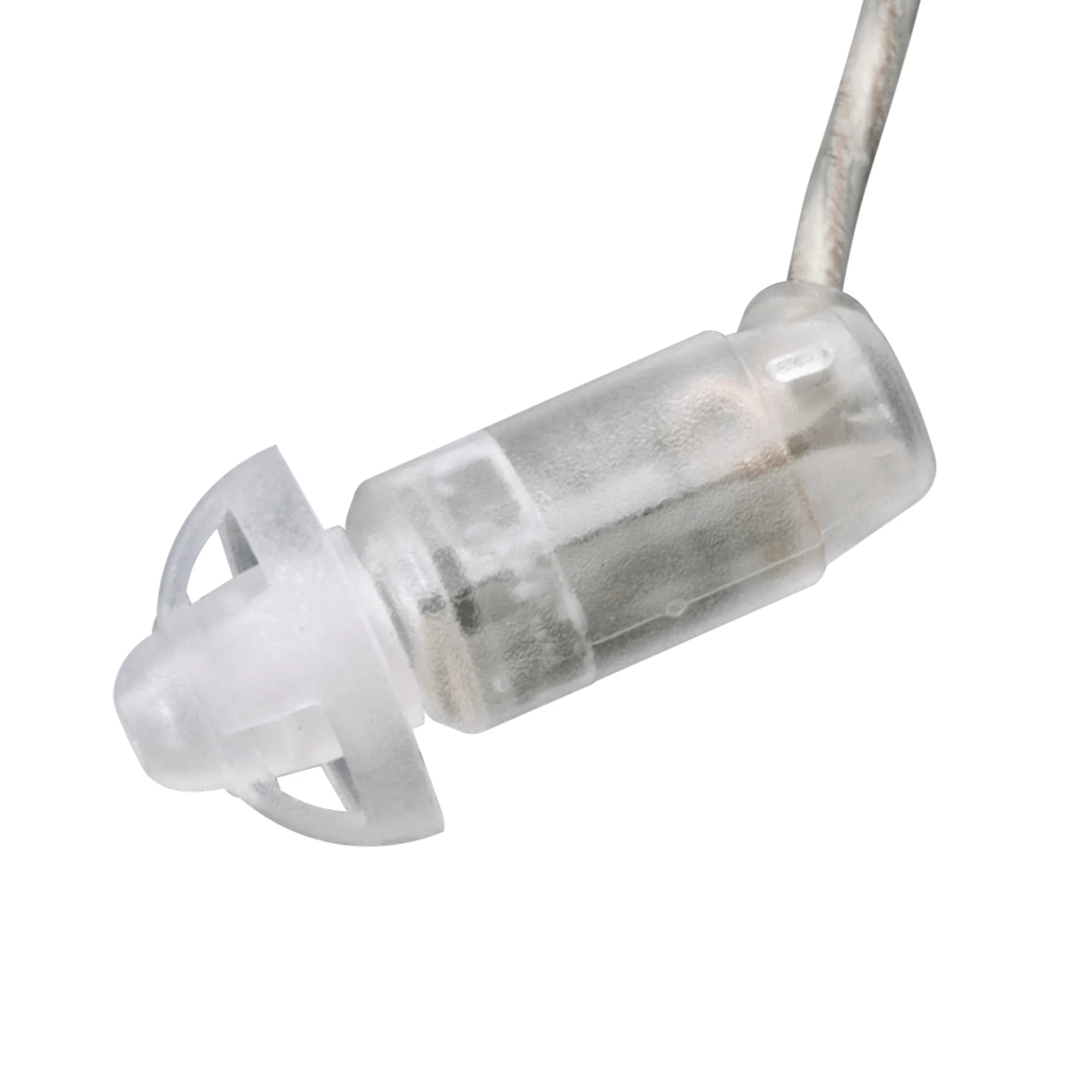 HDLO™ Tactical Earpiece, Braided Cable (Clear) - Image 4