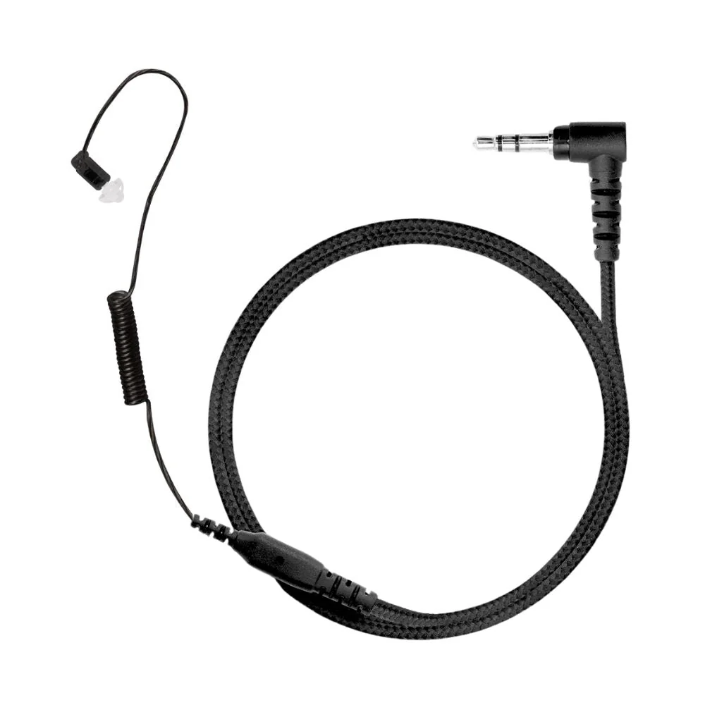 HDLO™ Tactical Earpiece, Braided Cable, (Black) - Image 5