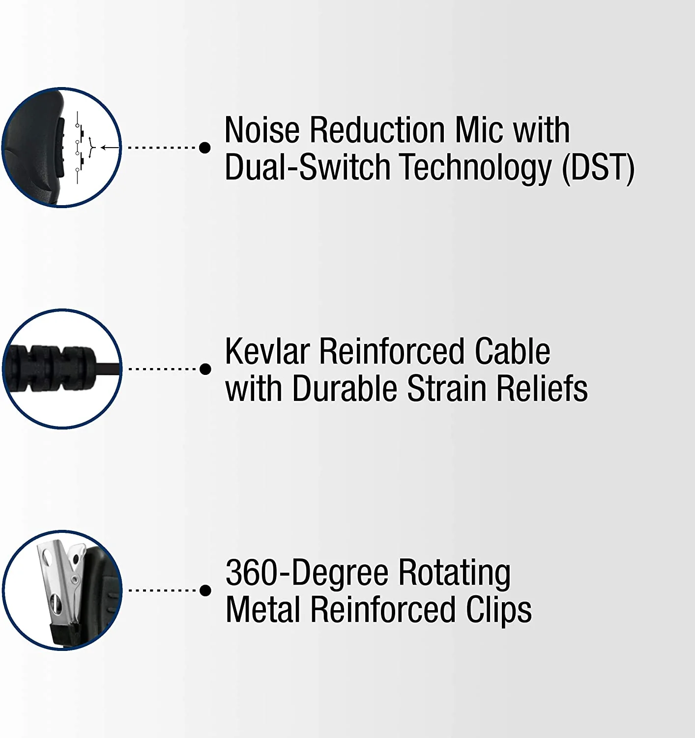 Sheepdog Lapel Mic, Motorola XTS - Image 3