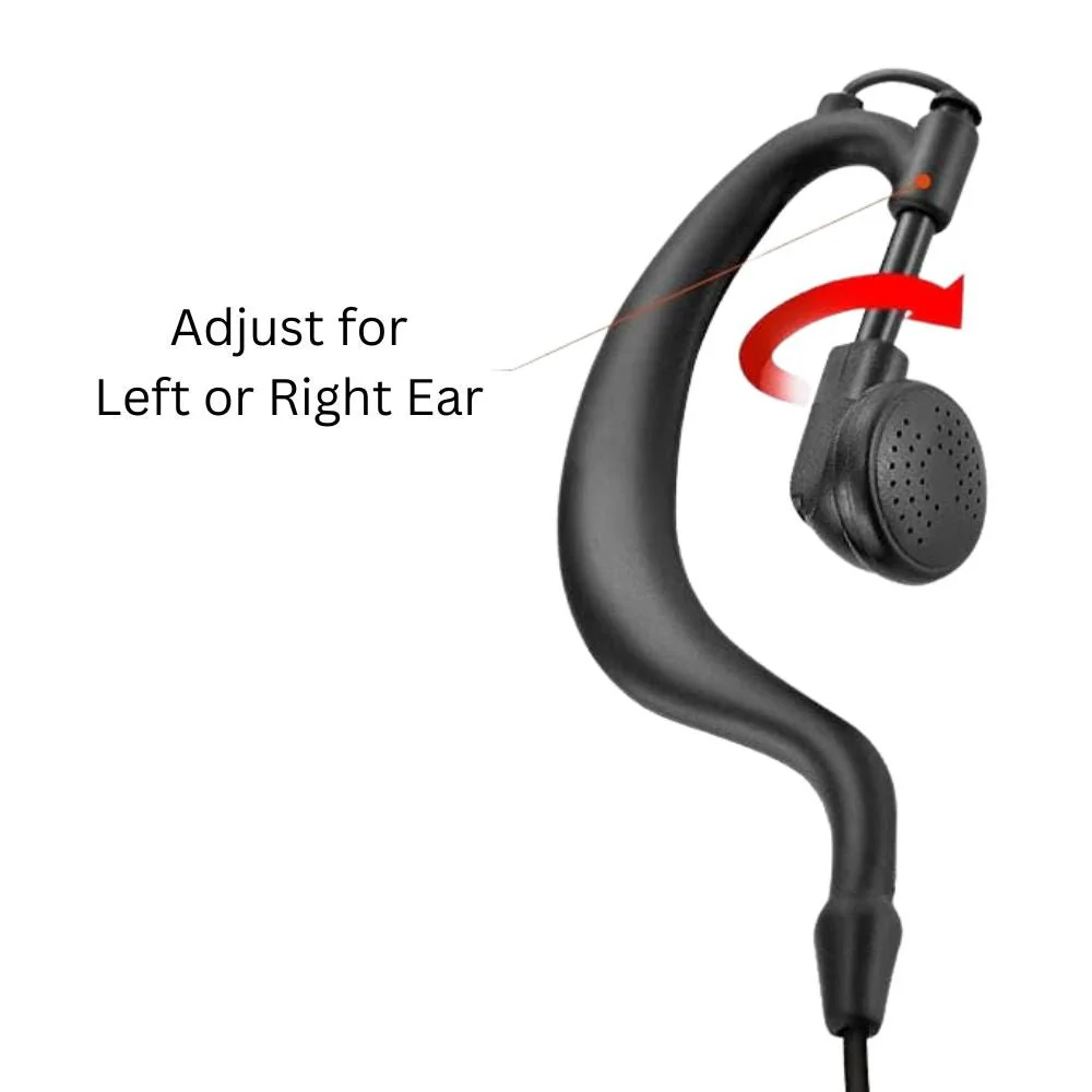 Sheepdog Alpha Quick Disconnect Earhook, Motorola APX - Image 3