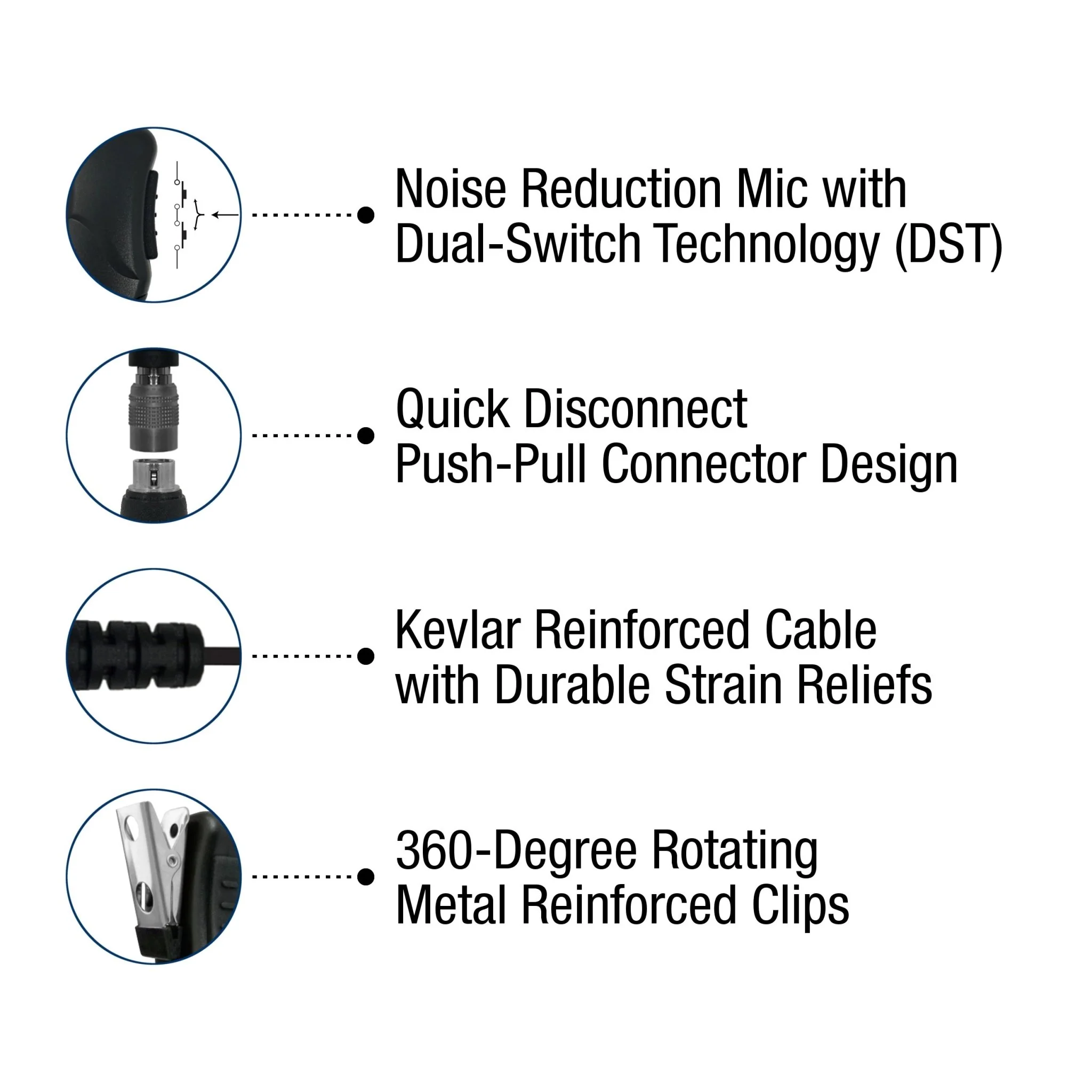 Sheepdog Quick Disconnect Lapel Mic, Motorola XTS - Image 4