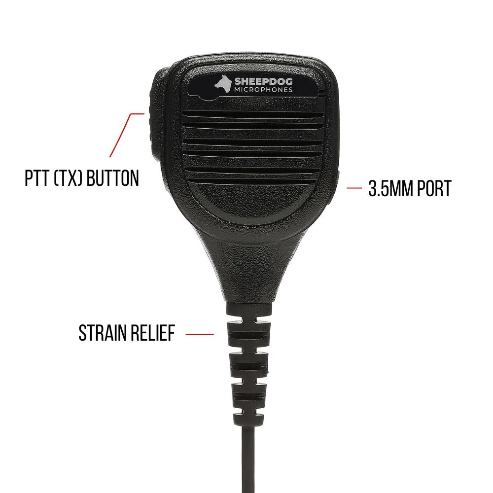 Sheepdog Remote Speaker Mic, Motorola APX - Image 5