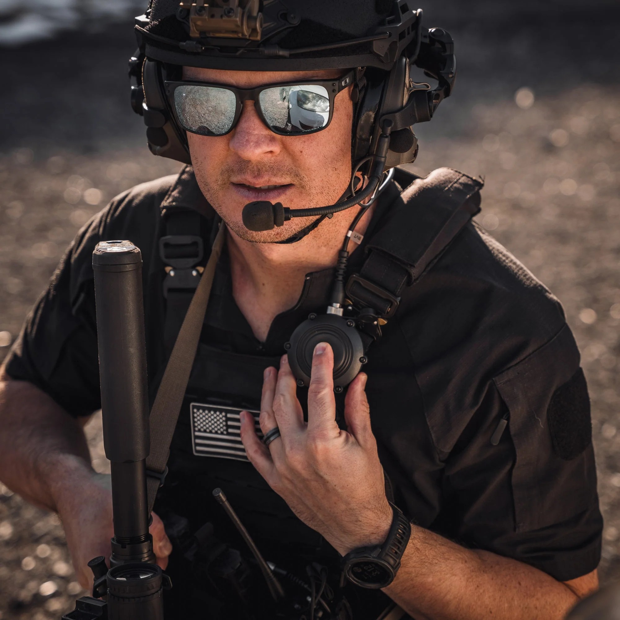 Tactical PTT, NEXUS, Ops-Core/Comtac Compatible, Quick Disconnect - Image 3